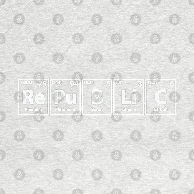 Republic (Re-Pu-B-Li-C) Periodic Elements Spelling by cerebrands